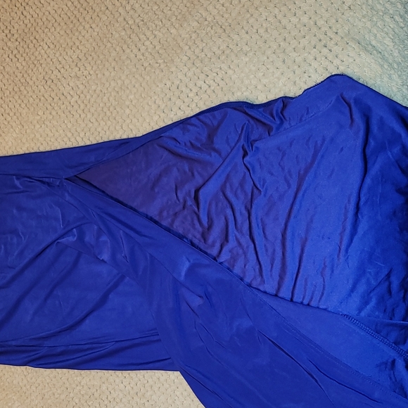 Nwt cobalt blue maxi dress - Picture 2 of 3